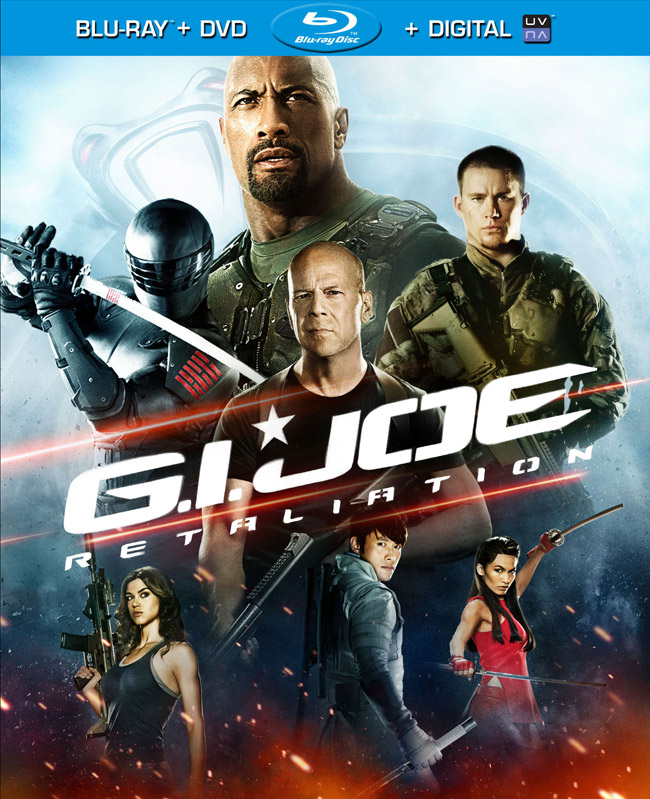 G.I. Joe: Retaliation Blu-ray cover artwork