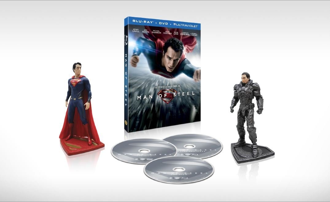 Man of Steel Collectible Figurines Gift Set