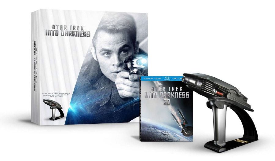 Star Trek Into Darkness Blu-ray 3D Combo Pack Limited Edition Gift Set