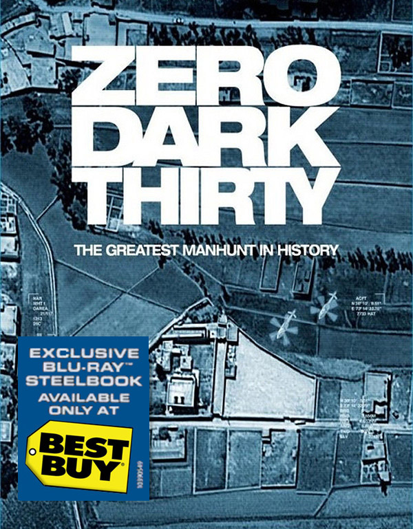 Zero Dark Thirty Blu-ray Steelbook
