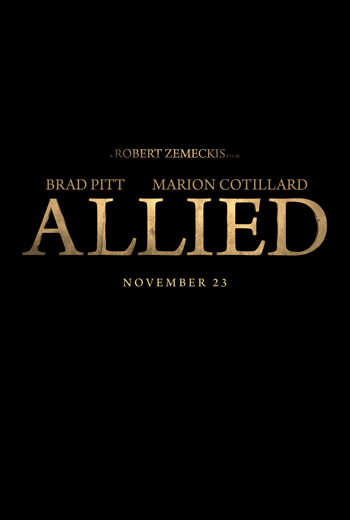 Allied movie poster
