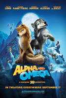 Alpha and Omega 3D movie poster