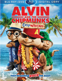 Alvin and the Chipmunks 3 Chipwrecked movie poster