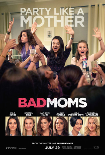 Bad Moms movie poster