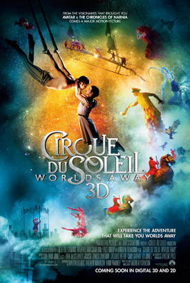 Cirque Du Soleil: Worlds Away 3D movie poster