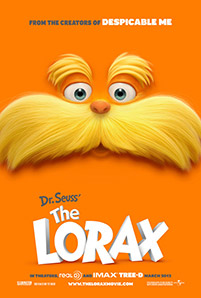 Dr. Seuss The Lorax movie poster