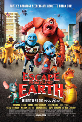 Escape From Planet Earth movie poster