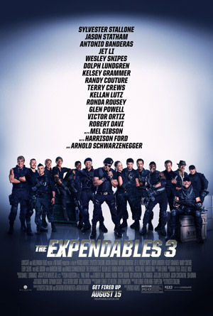 The Expendables 3 movie poster