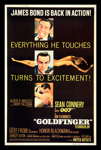 Goldfinger movie poster