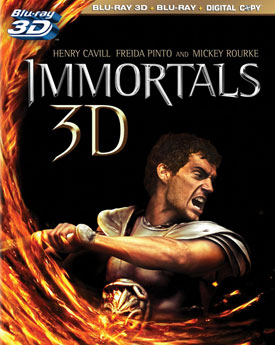 Immortals movie poster