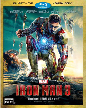 Iron Man 3 Blu-ray 2-Disc cover art