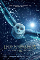 Legend of the Guardians: The Owls of Ga'Hoole 3D movie poster