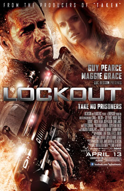 Lockout movie poster