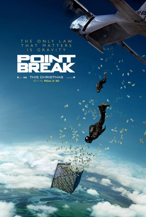 Point Break remake poster