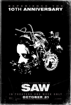 Saw 10th Anniversary movie poster