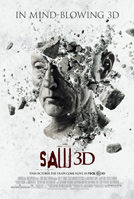 Saw VII 3D movie poster