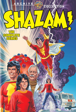 Shazam DVD poster
