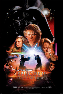 Star Wars: Episode III Revenge of the Sith 3D movie poster