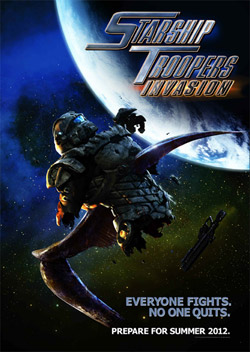 Starship Troopers Invasion movie poster