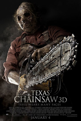 Texas Chainsaw Massacre 3D movie poster