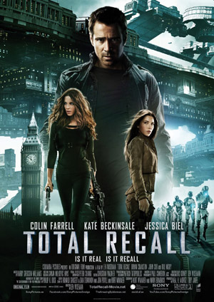 Total Recall remake movie poster
