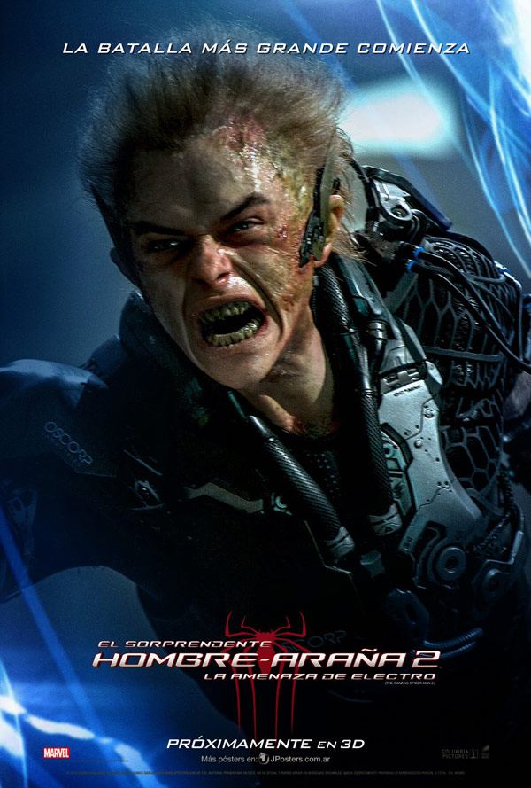 The Amazing Spider-Man 2 international character poster