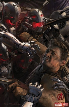 Avengers: Age of Ultron concept art poster