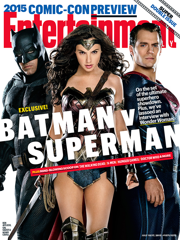 Batman v Superman: Dawn of Justice EW cover