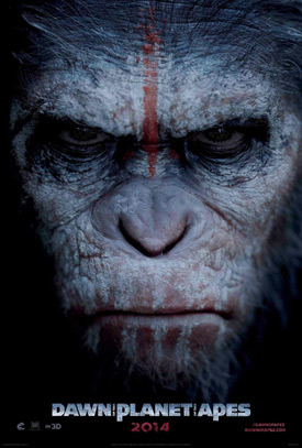 Dawn of the Planet of the Apes character poster