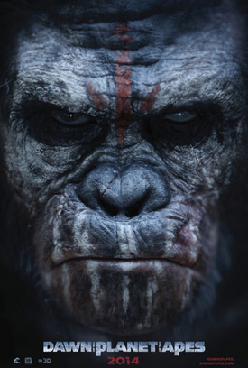 Dawn of the Planet of the Apes character poster