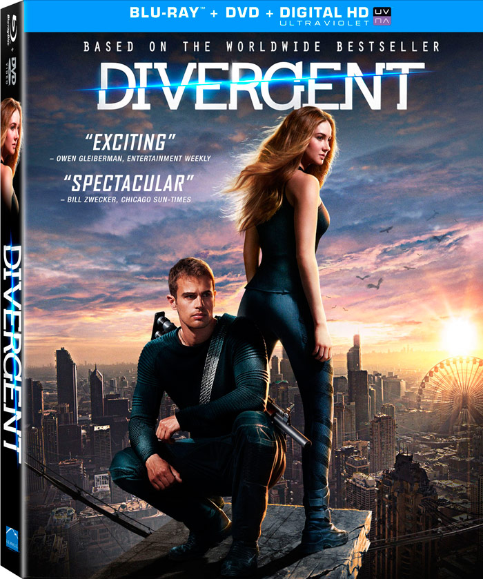 Divergent Blu-ray