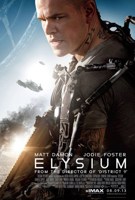 Elysium IMAX movie poster