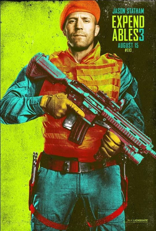 Expendables 3 Comic-Con Character Posters Hit - Movienewz.com