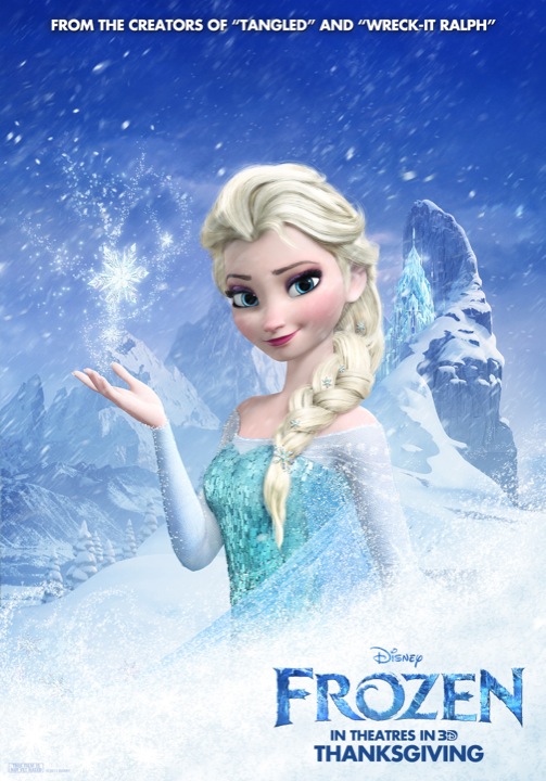 Frozen character poster 2