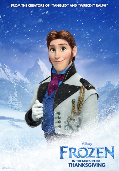 Frozen character poster 3