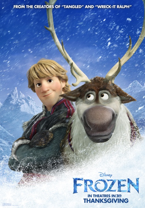 Frozen character poster 4