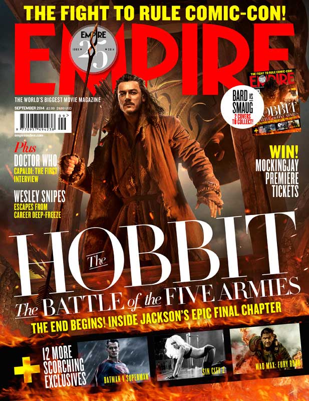 The Hobbit: The Battle of the Five Armies Empire Magazine cover
