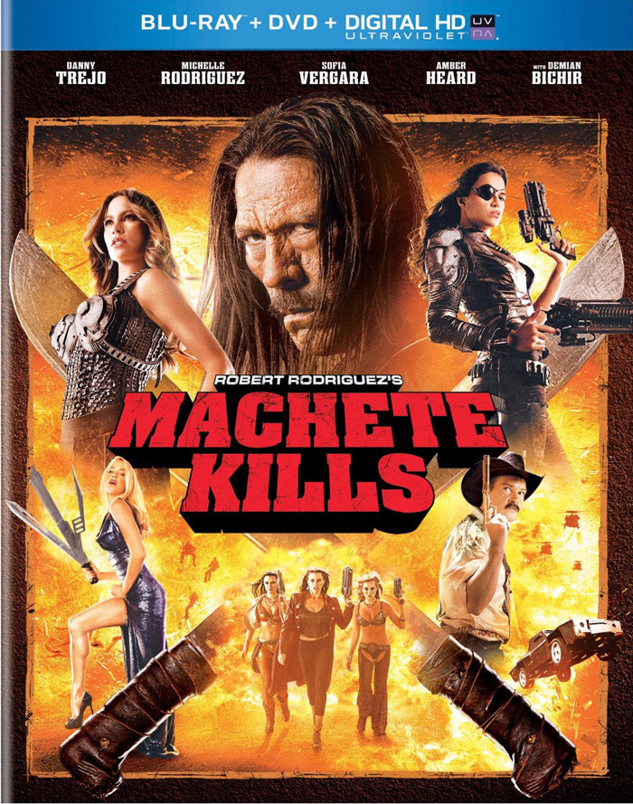 Machete Kills Blu-ray cover