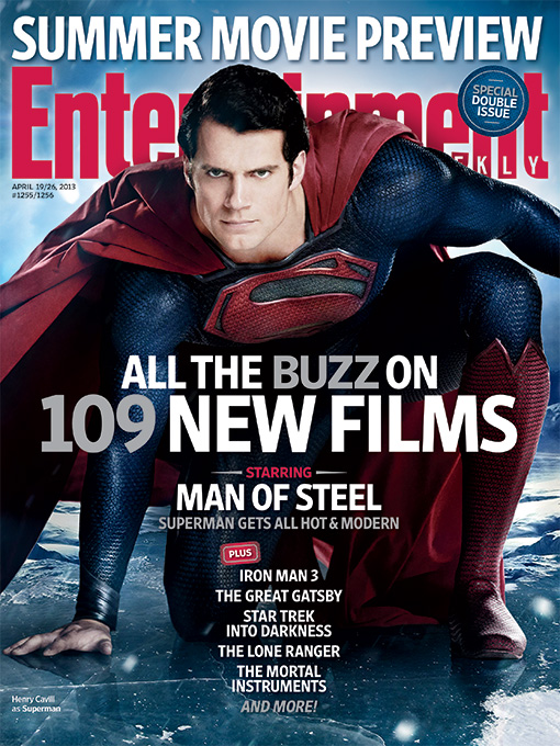 Man of Steel EW cover
