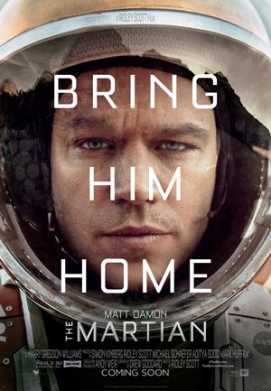 The Martian movie poster