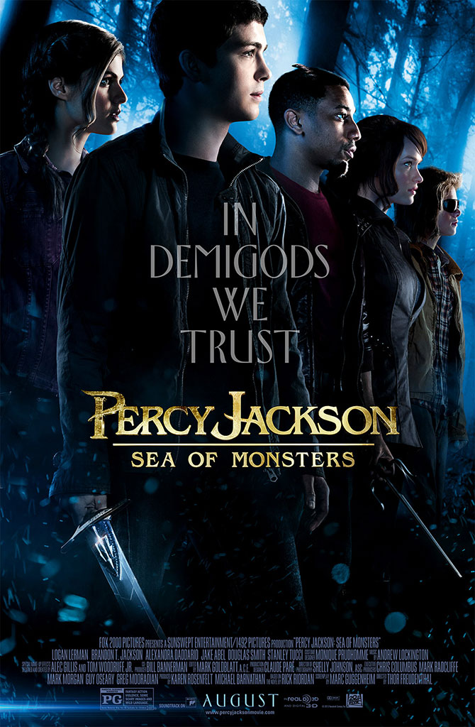 Percy Jackson: Sea of Monsters (2013) Movie Trailer, Pictures, Posters