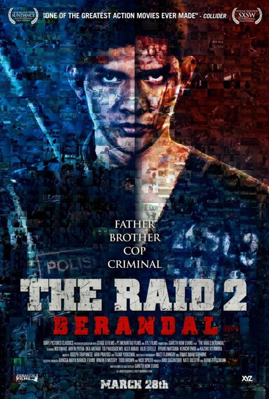 The Raid 2 movie poster