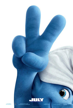 The Smurfs 2 movie poster