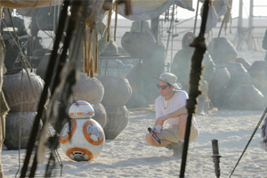 Star Wars: The Force Awakens set photo