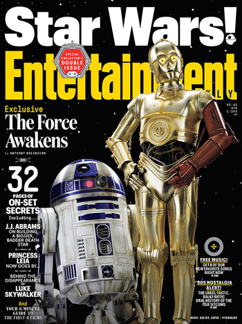 Star Wars: The Force Awakens Entertainment Weekly cover