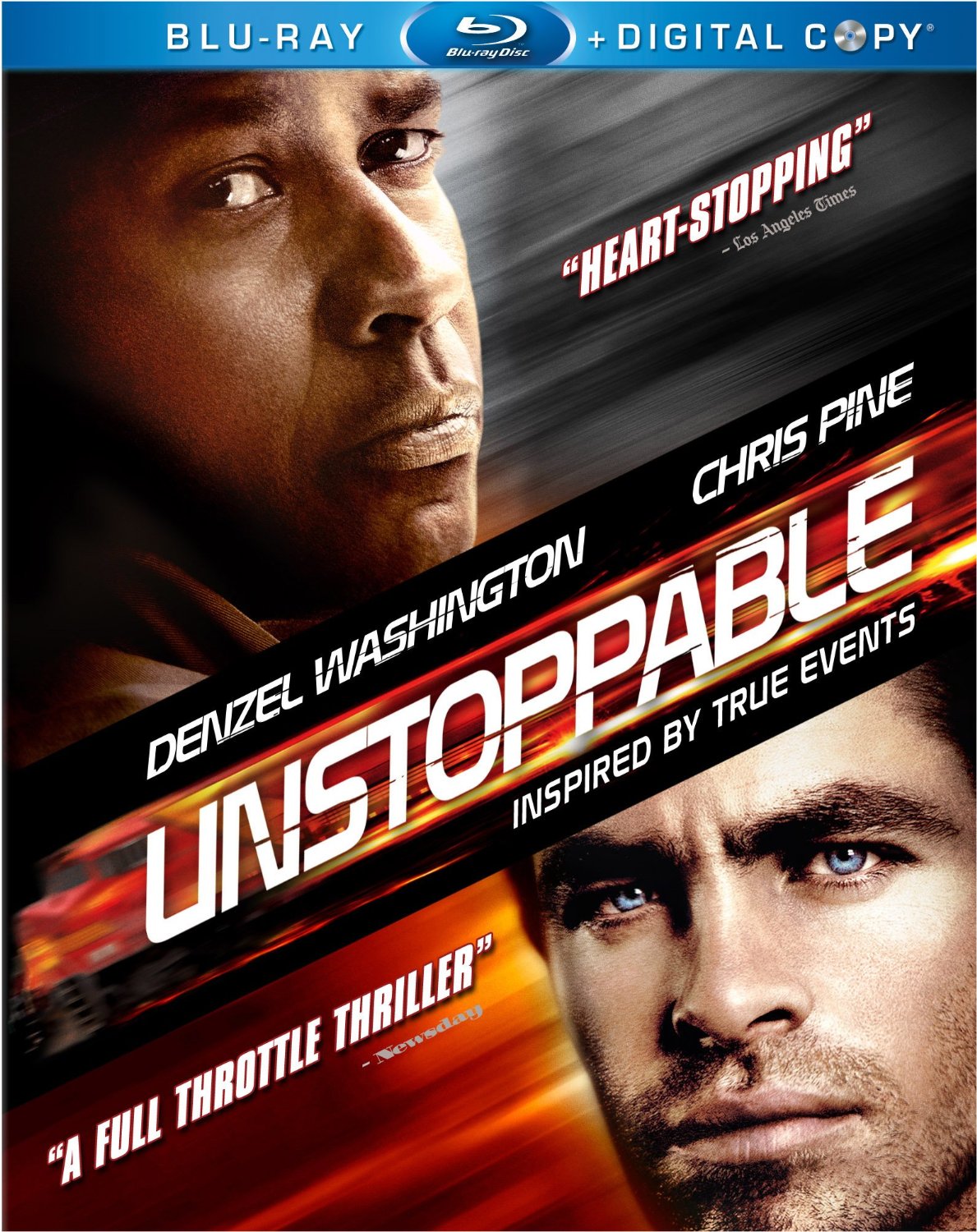 Unstoppable (2010) Denzel Washington - Movie Trailer, DVD, Blu-ray, Cast, Plot