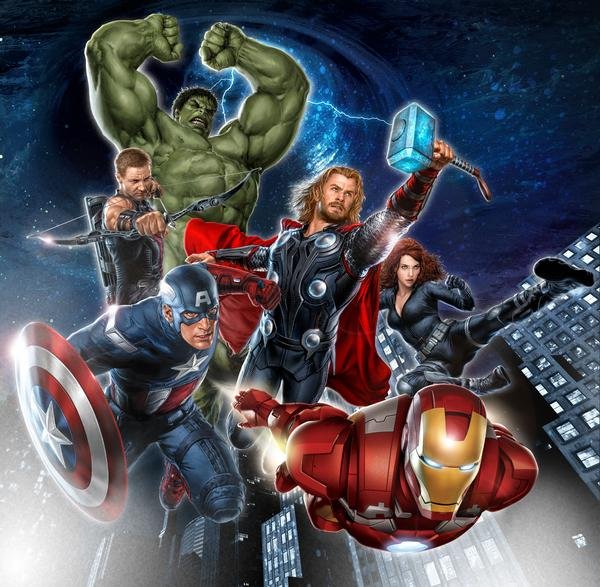 The Avengers movie banner