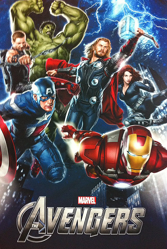 LX11 Promo Poster for Marvel's The Avengers