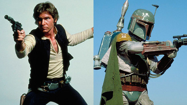 Han Solo and Boba Fett