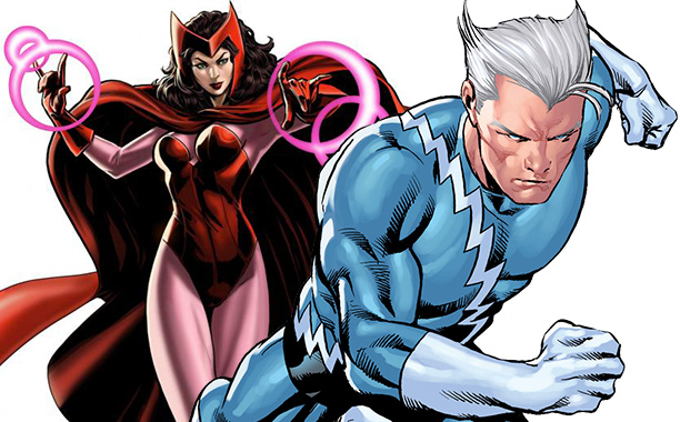 The Avengers 2 Quicksilver and Scarlet